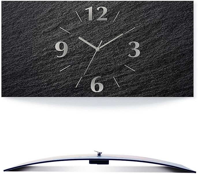 Artland Wanduhr Schiefer (wahlweise mit Quarz- oder Funkuhrwerk, lautlos oh günstig online kaufen