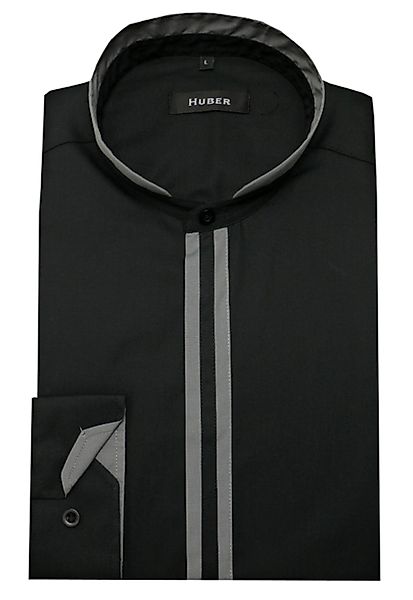 Huber Hemden Langarmhemd HU-0084 Hoher Stehkragen günstig online kaufen