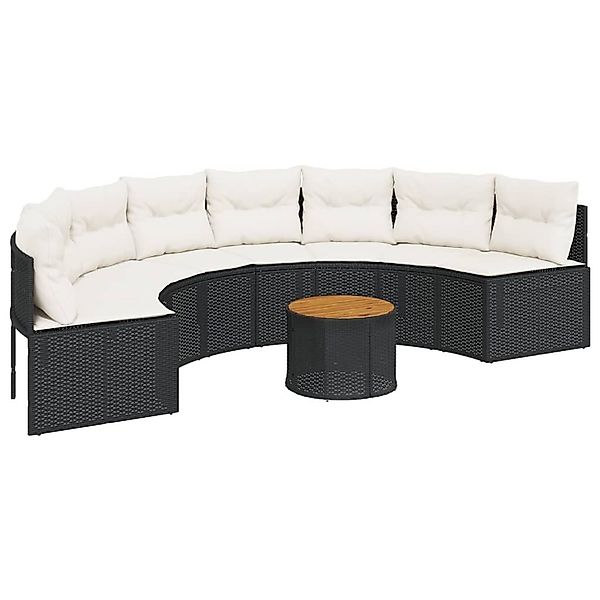 vidaXL Loungesofa Gartensofa mit Tisch und günstig online kaufen