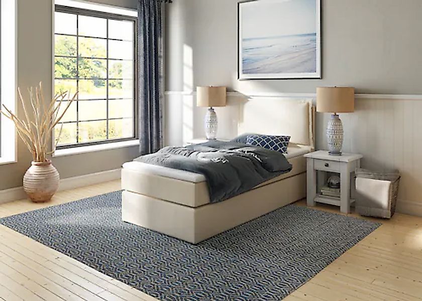 Home affaire Boxspringbett "Lysann", 5fach verstellbares Kopfteil, in 4 Bre günstig online kaufen