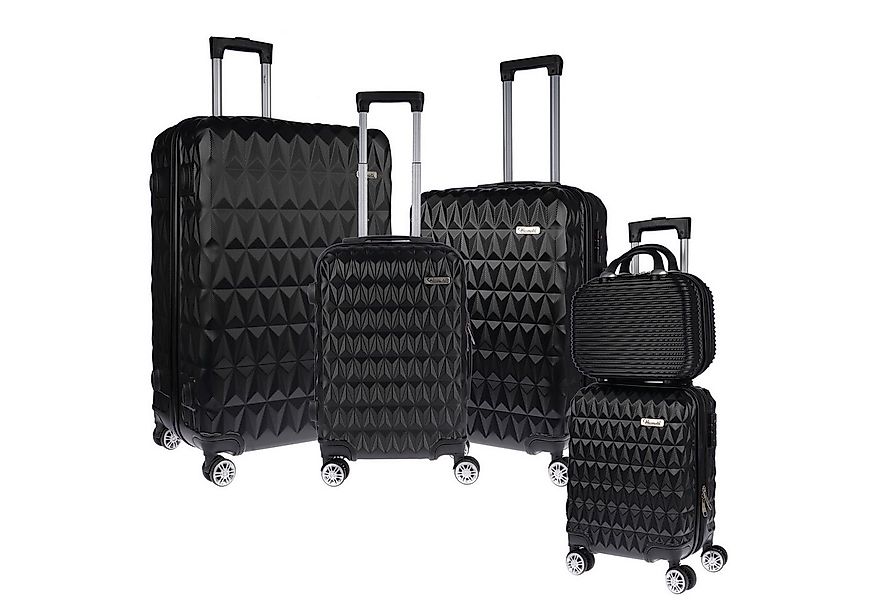 Weissmantel Kofferset 5er Koffer Set Hartschalenkoffer Kofferset XL Bordgep günstig online kaufen