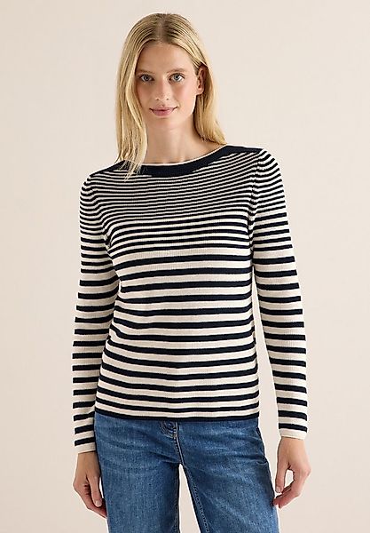 CECIL Strickpullover aus reiner Baumwolle günstig online kaufen