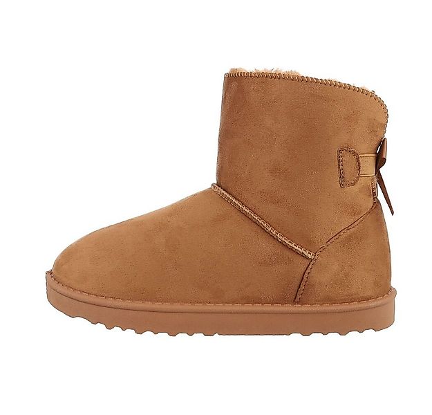 Ital-Design Damen Snowboots Freizeit Snowboots (84906785) Flach Flache Stie günstig online kaufen