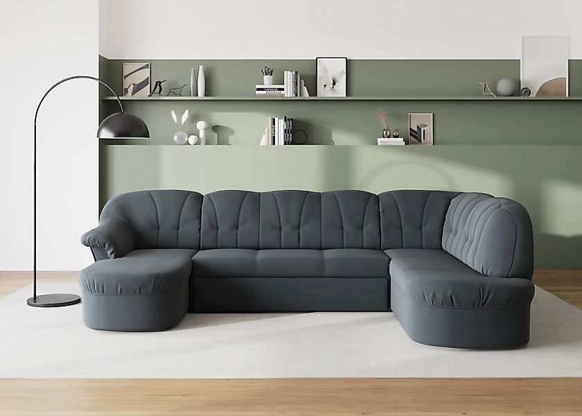 DOMO collection Wohnlandschaft "Pegnitz, zeitlos&modern, elegante Rückenste günstig online kaufen