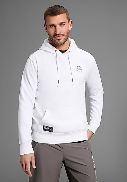Bruno Banani Kapuzensweatshirt langärmlig, schmal geschnitten, bedrucktes D günstig online kaufen
