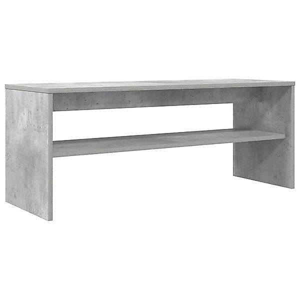 vidaXL TV-Schränk Beton Grau 100 x 35 x 40 cm Holzwerkstoff 8000311 günstig online kaufen