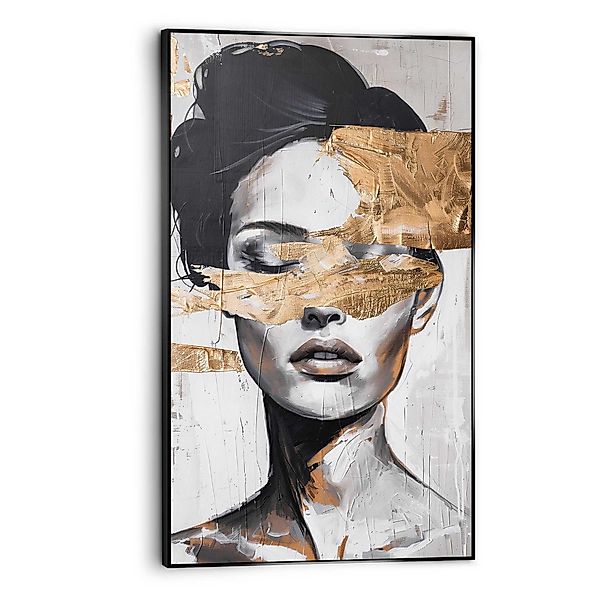 Reinders! Wandbild Frau mit goldfarbenem Detail, günstig online kaufen