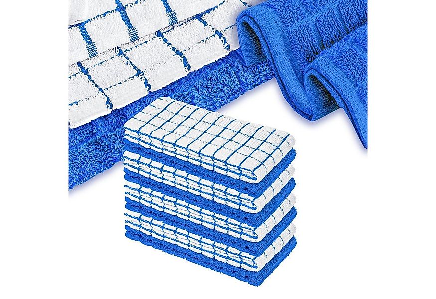 StickandShine Geschirrtuch 8 Stück Geschirrtücher aus 100% Baumwolle Frotte günstig online kaufen