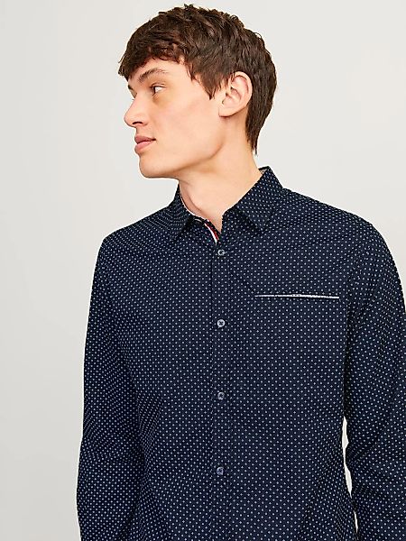 Jack & Jones Langarmhemd JJEREMY DETAIL günstig online kaufen