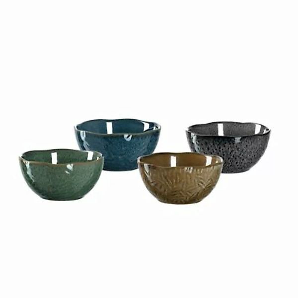 LEONARDO MATERA Keramikschalen klein 4er Set gemischt Müslischalen bunt günstig online kaufen