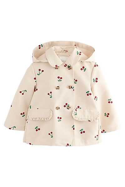 Next Trenchcoat Wasserabweisender, gemusterter Trenchcoat (1-tlg) günstig online kaufen