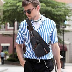 REDOM Schultertasche Brusttasche Sling Schulter Rucksack günstig online kaufen