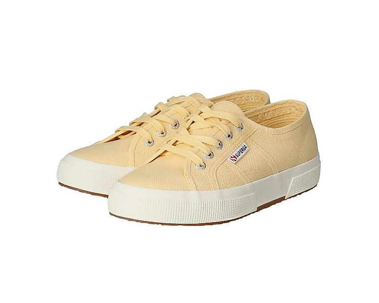 Superga Cotu Classic 2750 gelb/weiss/braun Damen Sneaker günstig online kaufen