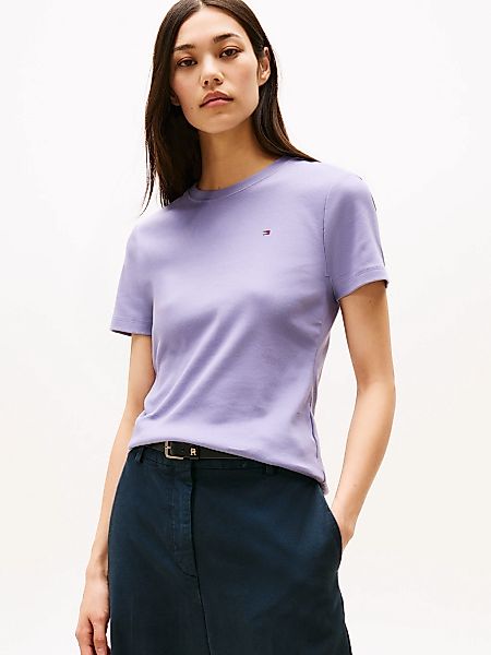 Tommy Hilfiger T-Shirt "SLIM CODY C-NK SS", mit Logostickerei günstig online kaufen