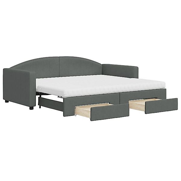 vidaXL Bett Tagesbett Ausziehbar mit Schubladen günstig online kaufen
