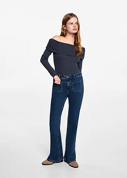 Flared Jeans mit Taschen günstig online kaufen