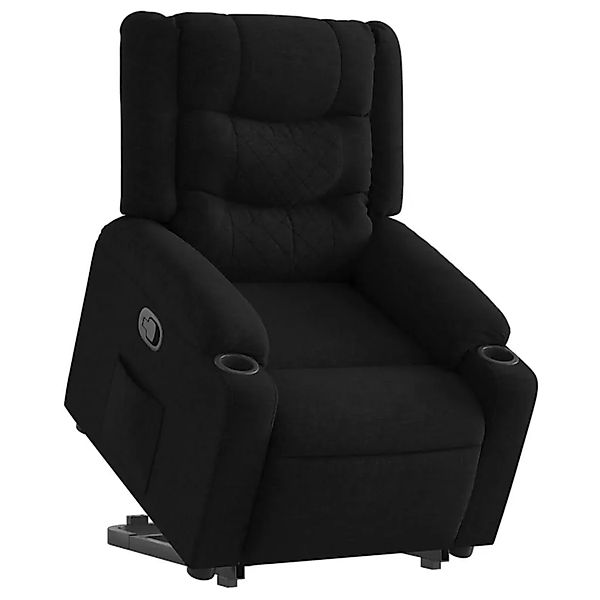 vidaXL Relaxsessel mit Aufstehhilfe Schwarz Stoff 3206575 günstig online kaufen