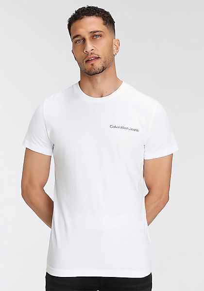 Calvin Klein Jeans T-Shirt "CHEST INSTITUTIONAL SLIM TEE", mit Logo-Schrift günstig online kaufen