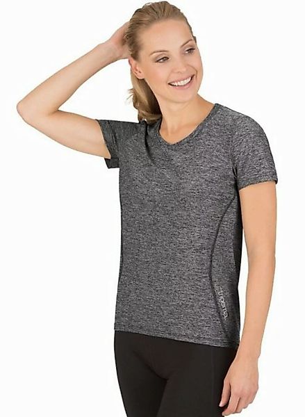 Trigema T-Shirt TRIGEMA Sportshirt in Melange-Optik (1-tlg) günstig online kaufen