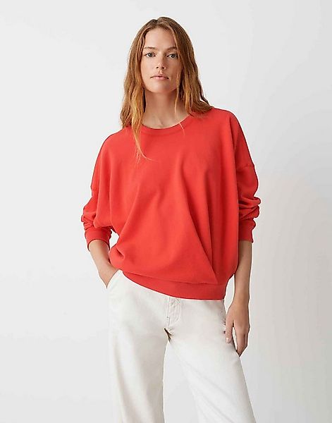 OPUS Sweater GOWDIE Oversize mit gebürsteter Oberfläche günstig online kaufen