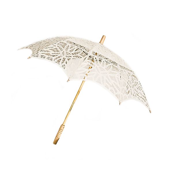 Susino Stockregenschirm Elegante handgemachte Brautschirme mit günstig online kaufen