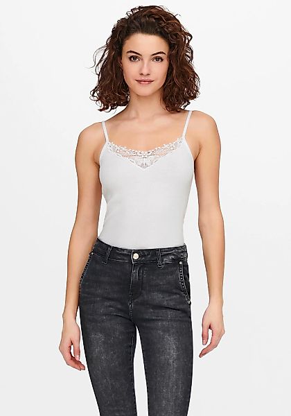 ONLY Spitzentop "ONLKIRA – Doppelpack mit Spitzendetail für feminine Looks" günstig online kaufen