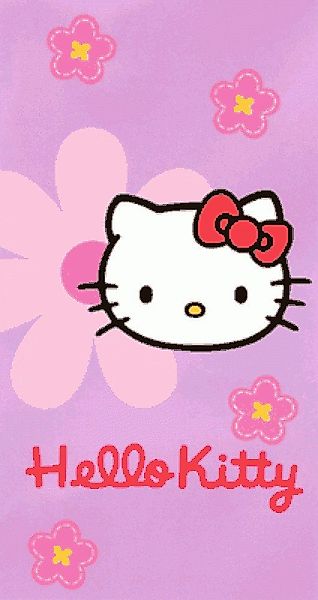 Hello Kitty Strandtuch Hello Kitty Badetuch günstig online kaufen