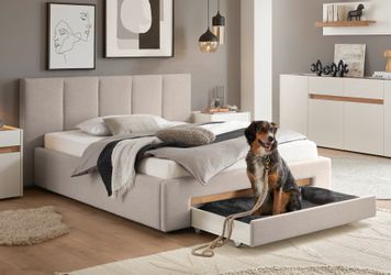 INOSIGN Polsterbett "CiTY/GiRON, Bettgestell mit Bettkasten, gepolstertes S günstig online kaufen