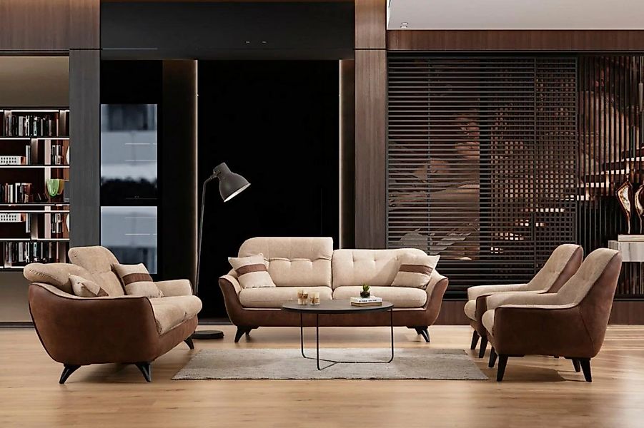 JVmoebel Sofa Multifunktion Couch Set Sofagarnitur Sofa Couchen Sitzmöbel B günstig online kaufen