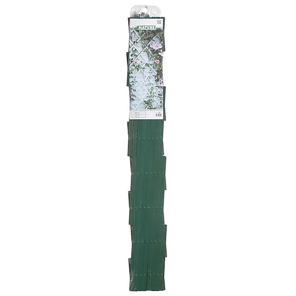 vidaXL Garten-Rankgitter 100x200 cm PVC Grün 6040704 günstig online kaufen