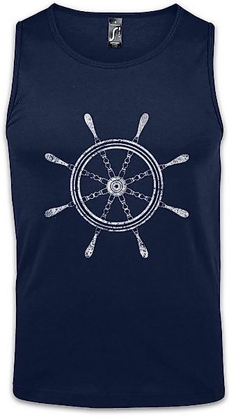 Urban Backwoods Tanktop Oldschool Nautical Wheel I Ärmelloses T-Shirt Tatto günstig online kaufen