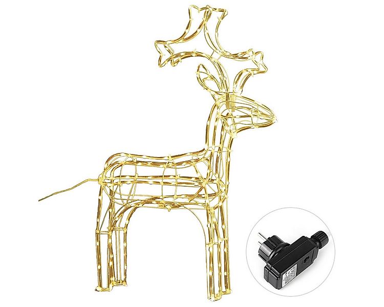 Salcar LED Dekolicht 60cm Rentier Weihnachtsdeko Hirsch Beleuchtet LED Lich günstig online kaufen