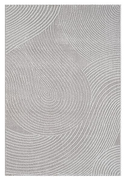 Vimoda Frisé-Teppich Wohnzimmerteppich modern, Rechteckig, Kurzflor, günstig online kaufen