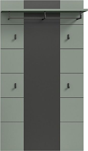 Home affaire Garderobenpaneel REHAT, TOPSELLER!, Höhe 145 cm, Hutablage, 4 günstig online kaufen