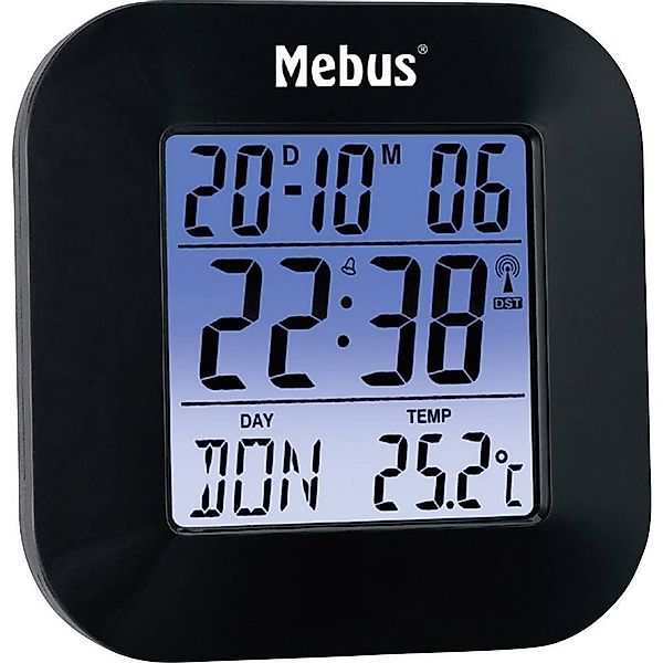 Mebus Wecker Funkwecker digital günstig online kaufen
