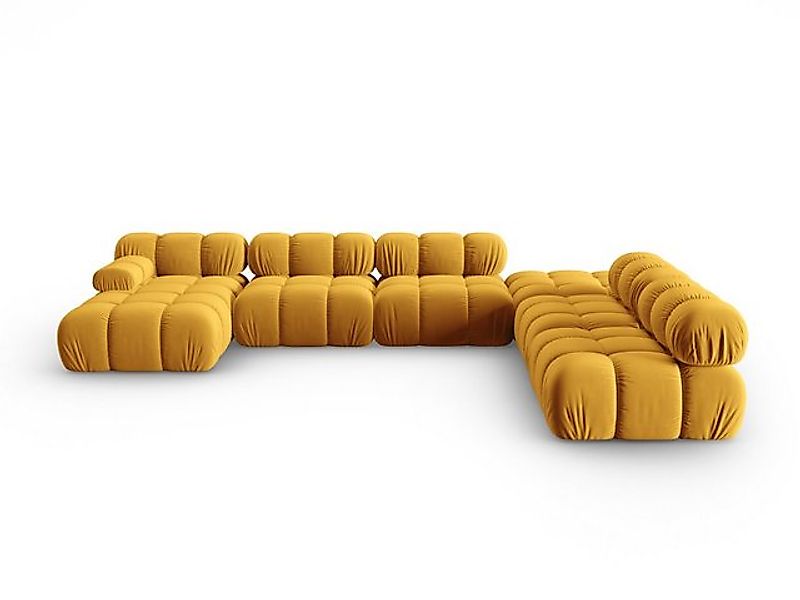 Micadoni Ecksofa Bellis, modular Panorama 7-Sitzer günstig online kaufen