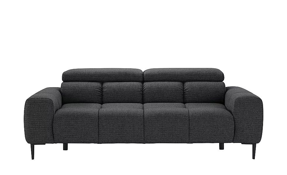 switch Sofa 3-sitzig aus Flachgewebe Plaza ¦ grau ¦ Maße (cm): B: 212 H: 99 günstig online kaufen