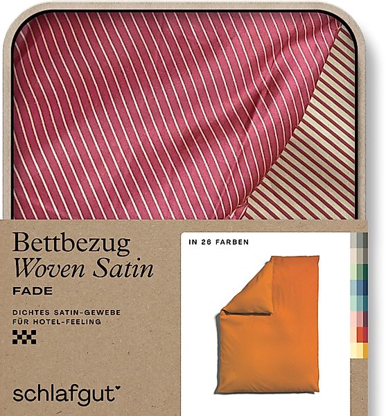 Schlafgut Bettbezug Woven Satin Fade mit günstig online kaufen
