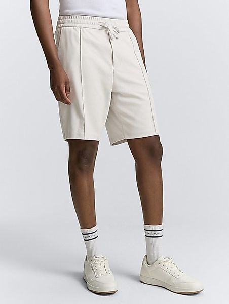 TOM TAILOR Denim Shorts Loose Fit Piqué Sweatshorts mit Stretch günstig online kaufen