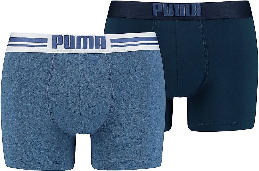 PUMA Boxer (Packung, 2er-Pack) mit Logo-Bund günstig online kaufen