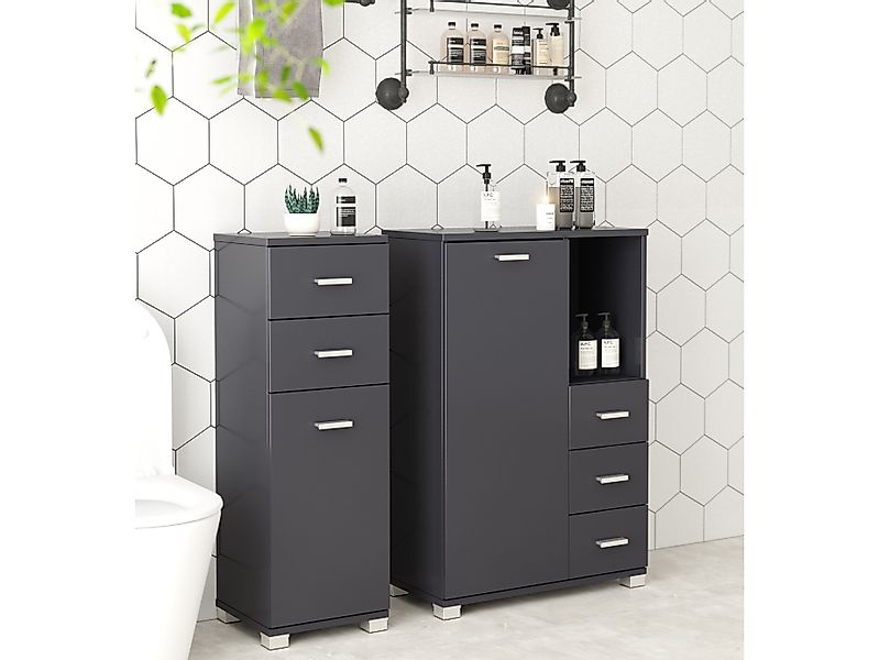 loft24 Unterschrank Rhonda Midischrank, Badschrank, Badezimmerschrnak, günstig online kaufen