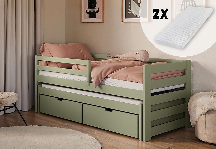 Kids Collective Jugendbett Einzelbett Kinderbett 90x200 günstig online kaufen