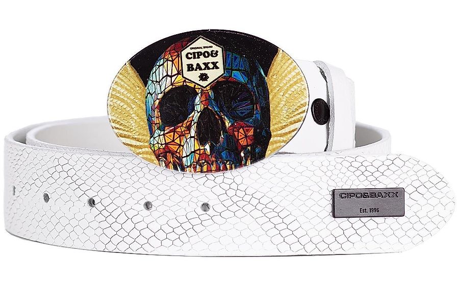 Cipo & Baxx Ledergürtel Gürtel BA-CG202 günstig online kaufen
