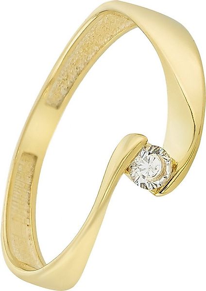 Balia Goldring Balia Damen Ring aus 333 Gelbgold (Fingerring), Damen Ring W günstig online kaufen