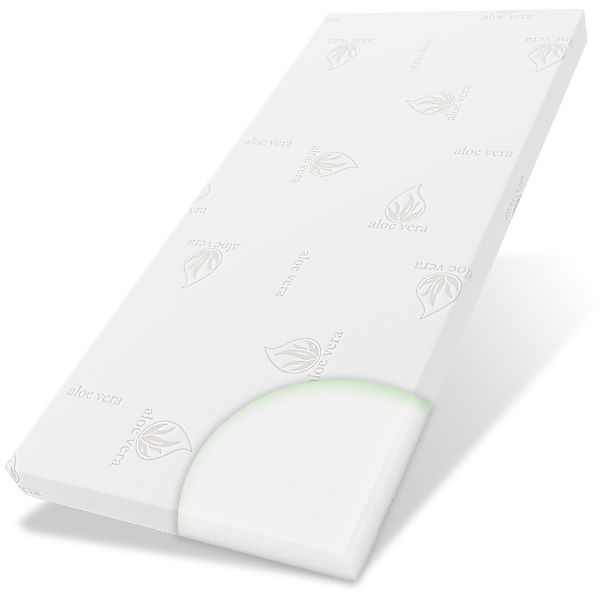 ELONEO Visko-Mineralschaum Matratzen-Wendeauflage »Komfort«, 7cm dick, 100x günstig online kaufen