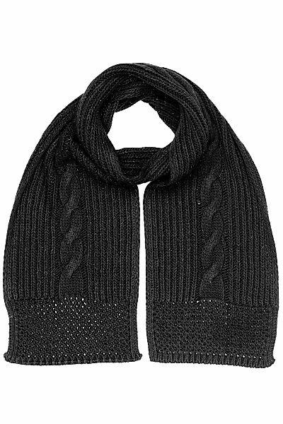 COLLEZIONE ALESSANDRO Strickschal "Warm", mit Zopfmuster und dezentem Glitz günstig online kaufen
