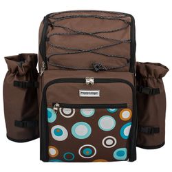 anndora Picknickrucksack Wanderrucksack Rucksack für 4 günstig online kaufen
