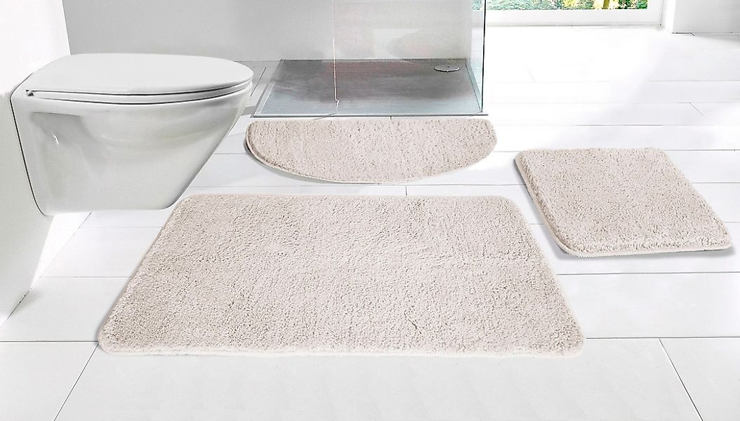 OTTO home Badematte "Inga, Badezimmer Teppich, Badvorleger" Höhe 20 mm ruts günstig online kaufen