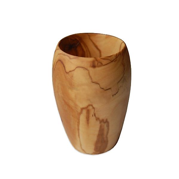Olivenholz-erleben Zahnputzbecher Trinkbecher (klein) aus Olivenholz, günstig online kaufen