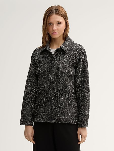 TOM TAILOR Denim Jackenblazer Bouclé Jacke günstig online kaufen